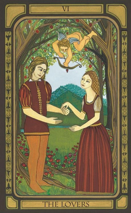 Produktbild: The Golden Tarot