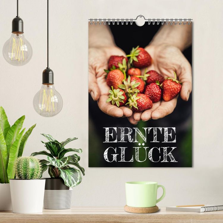 Produktbild: Erntegl&uuml;ck (Wandkalender 2026 DIN A4 hoch), CALVENDO Monatskalender