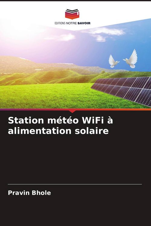 Produktbild: Station m&eacute;t&eacute;o WiFi &agrave; alimentation solaire