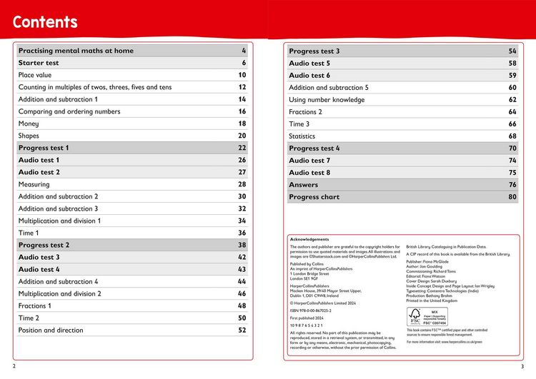 Produktbild: Year 2 Mental Maths Targeted Practice Workbook