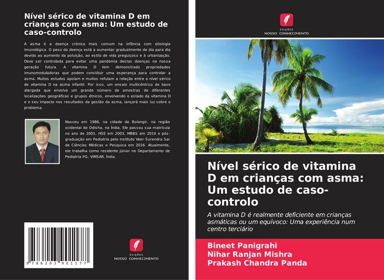 Produktbild: N&iacute;vel s&eacute;rico de vitamina D em crian&ccedil;as com asma: Um estudo de caso-controlo