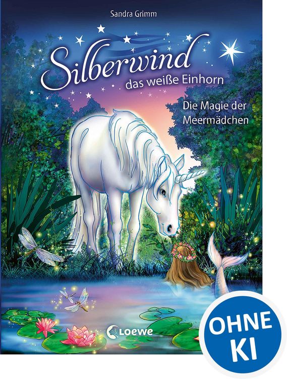 Produktbild: Silberwind, das wei&szlig;e Einhorn (Band 10) - Die Magie der Meerm&auml;dchen