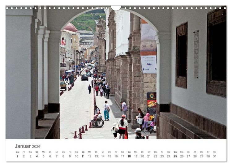 Produktbild: Ecuador - Regenwald und Vulkane (Wandkalender 2026 DIN A3 quer), CALVENDO Monatskalender