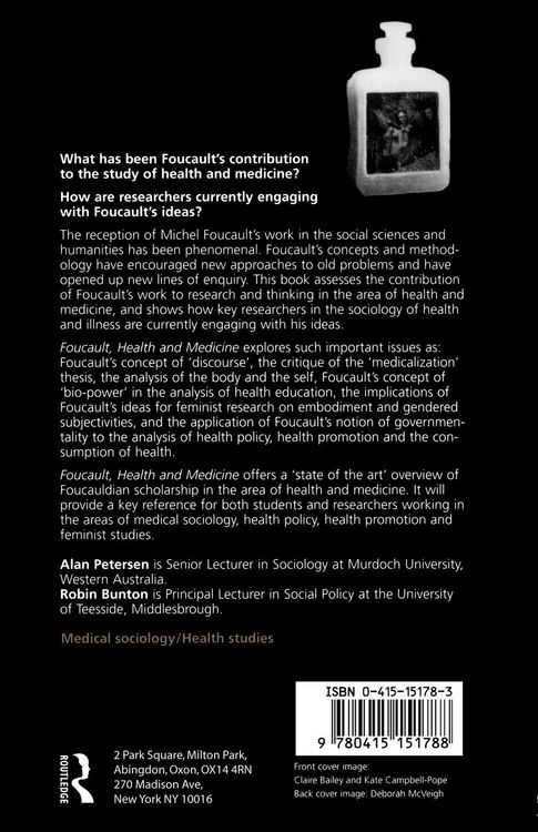 Produktbild: Foucault, Health and Medicine