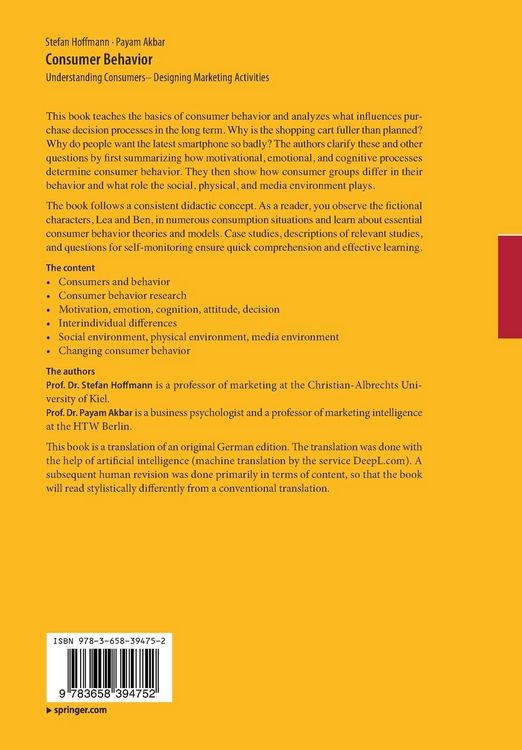 Produktbild: Consumer Behavior