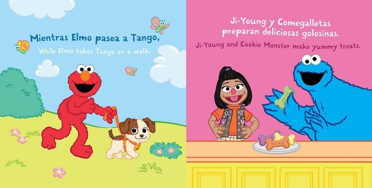 Produktbild: Indestructibles: Sesame Street: Bilingual English/Spanish Elmo dice: &iexcl;Sorpresa! / Elmo Says Surprise!