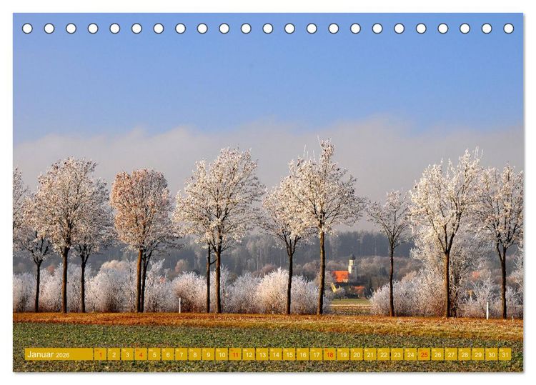 Produktbild: Kirchturmspitzen (Tischkalender 2026 DIN A5 quer), CALVENDO Monatskalender
