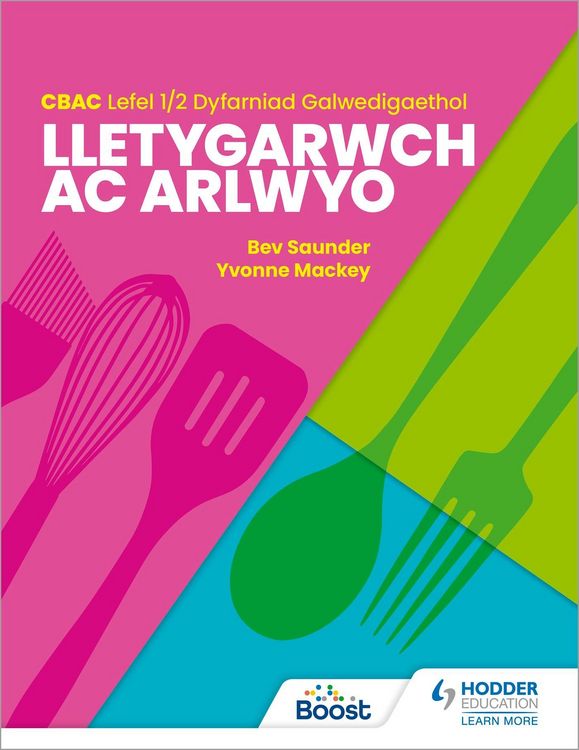 Produktbild: WJEC Level 1/2 Vocational Award in Hospitality and Catering Welsh Language Edition