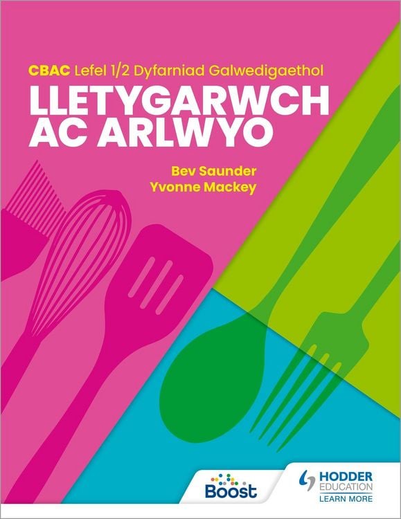 Produktbild: WJEC Level 1/2 Vocational Award in Hospitality and Catering Welsh Language Edition