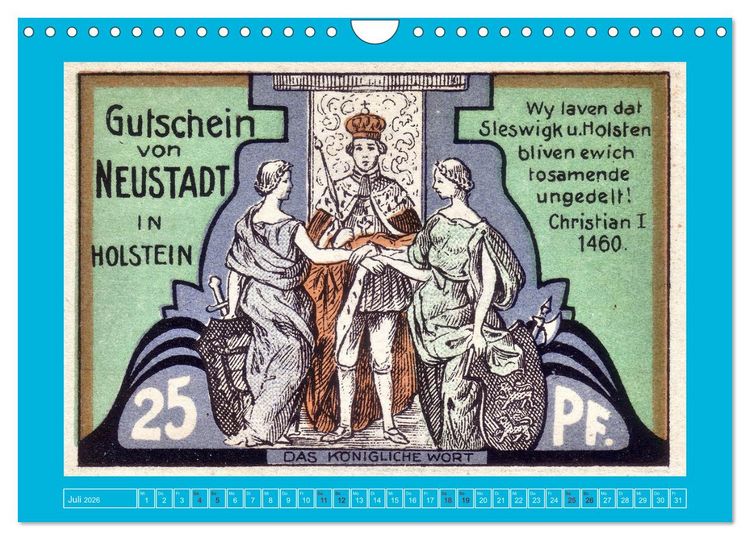 Produktbild: Gru&szlig; aus Neustadt in Holstein (Wandkalender 2026 DIN A4 quer), CALVENDO Monatskalender