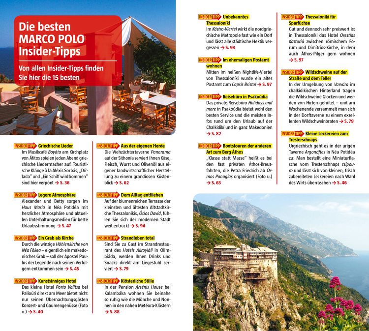 Produktbild: MARCO POLO Reisef&uuml;hrer Chalkidiki