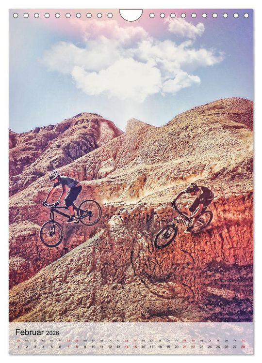 Produktbild: Mountainbike - einfach Spa&szlig; (Wandkalender 2026 DIN A4 hoch), CALVENDO Monatskalender