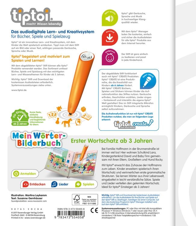 Produktbild: Tiptoi&reg; Mein W&ouml;rter-Bilderbuch: Unser Zuhause