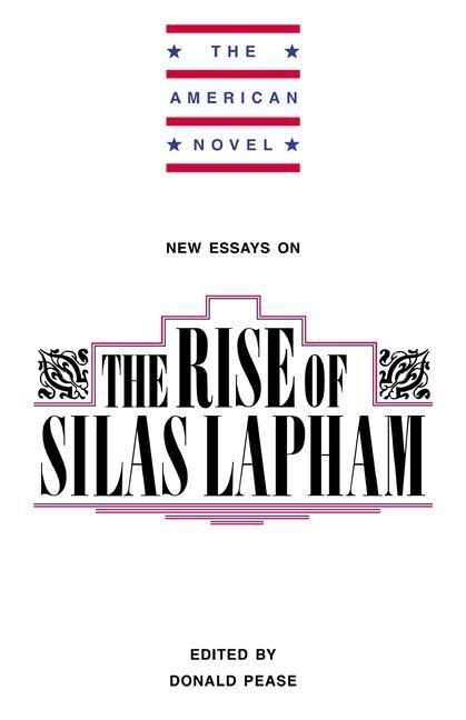 Produktbild: New Essays on the Rise of Silas Lapham