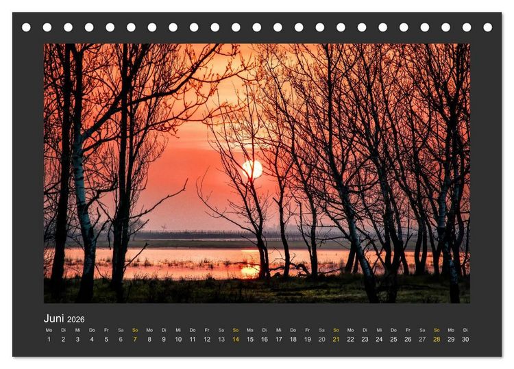 Produktbild: Poesie der Natur (Tischkalender 2026 DIN A5 quer), CALVENDO Monatskalender