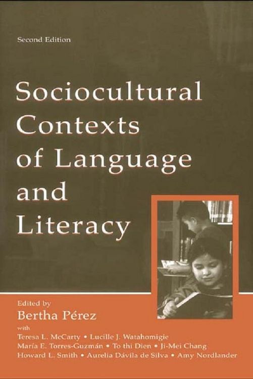 Produktbild: Sociocultural Contexts of Language and Literacy