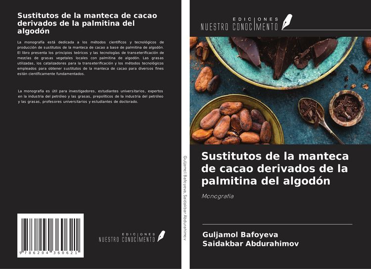 Produktbild: Sustitutos de la manteca de cacao derivados de la palmitina del algod&oacute;n
