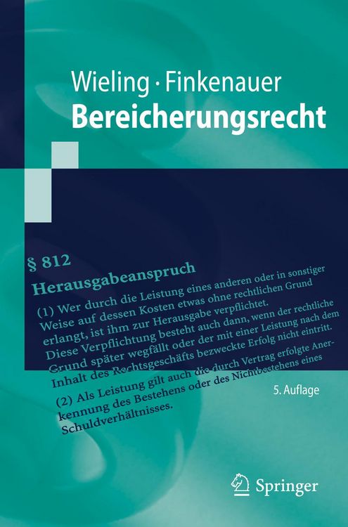 Produktbild: Bereicherungsrecht
