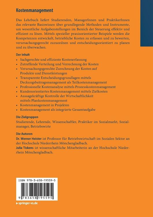 Produktbild: Kostenmanagement