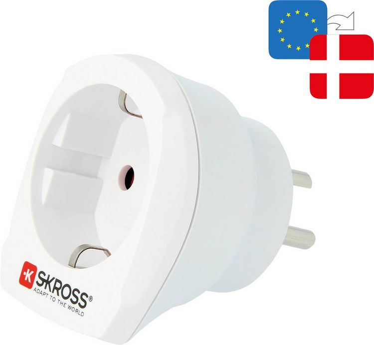 Produktbild: Skross 1.500232-E Reiseadapter CA EU to DEN