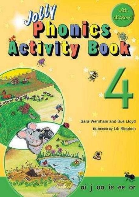 Produktbild: Jolly Phonics Activity Book 4