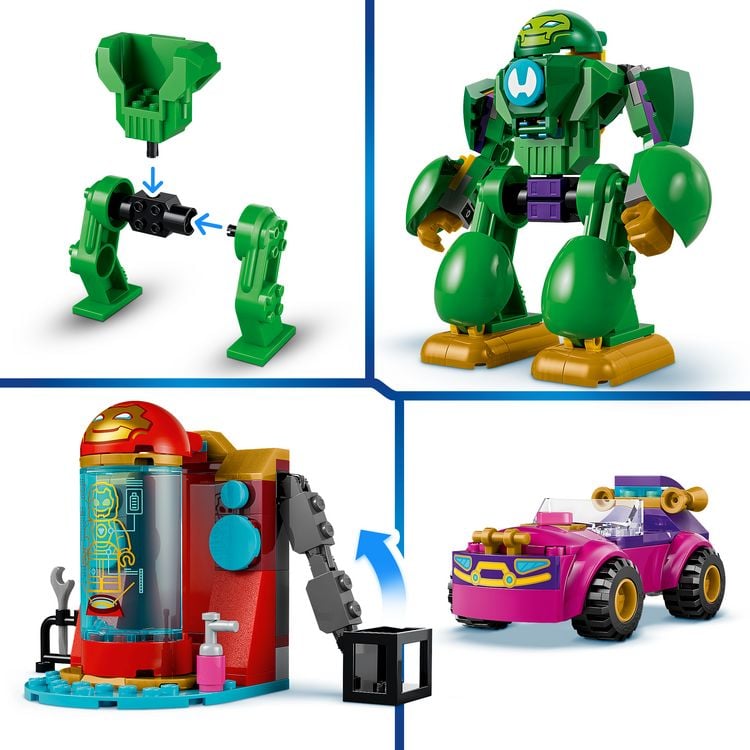 Produktbild: LEGO ǀ Marvel 11211 Iron Man und Seine Fantastischen Freunde Loki vs. Team Iron Man