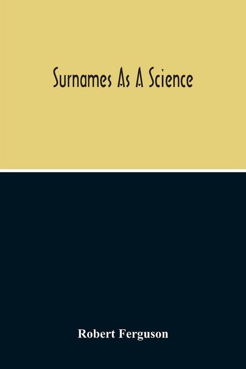 Produktbild: Surnames As A Science