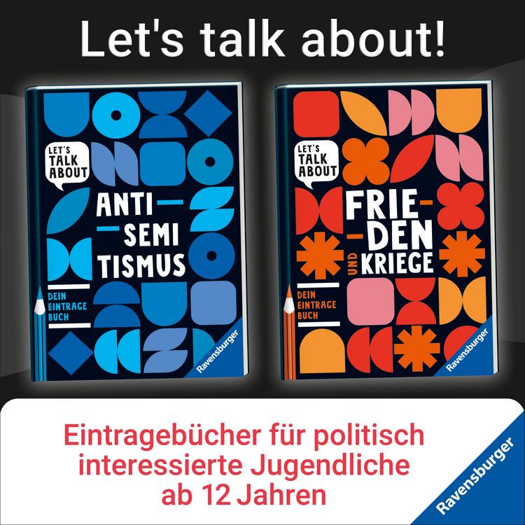 Produktbild: Let's talk about - Antisemitismus. Dein Eintragebuch