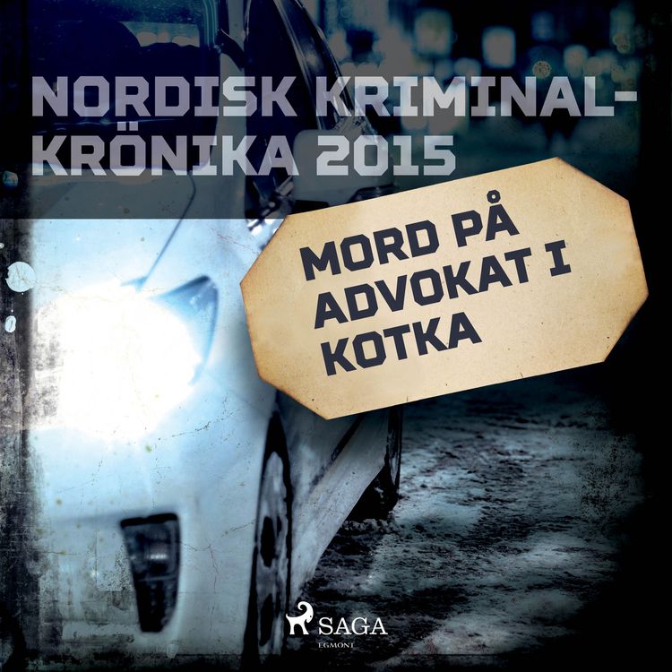 Produktbild: Mord p&aring; advokat i Kotka