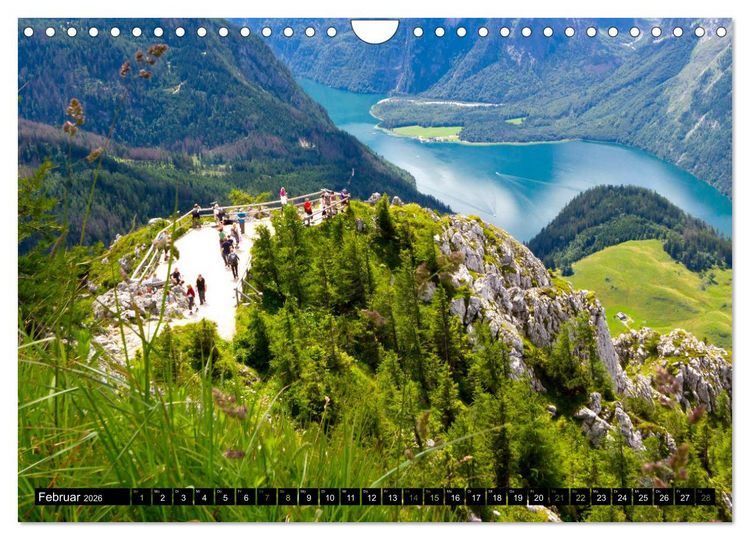 Produktbild: St. Bartholom&auml; und der K&ouml;nigssee (Wandkalender 2026 DIN A4 quer), CALVENDO Monatskalender