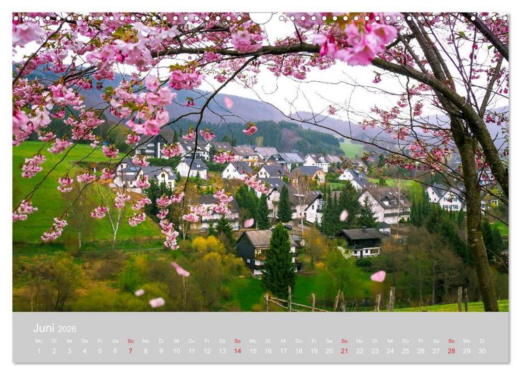 Produktbild: Winterberg - Stadtansichten (Wandkalender 2026 DIN A3 quer), CALVENDO Monatskalender