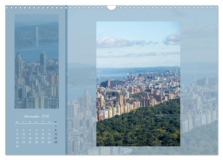Produktbild: New York - einmal anders (Wandkalender 2026 DIN A3 quer), CALVENDO Monatskalender