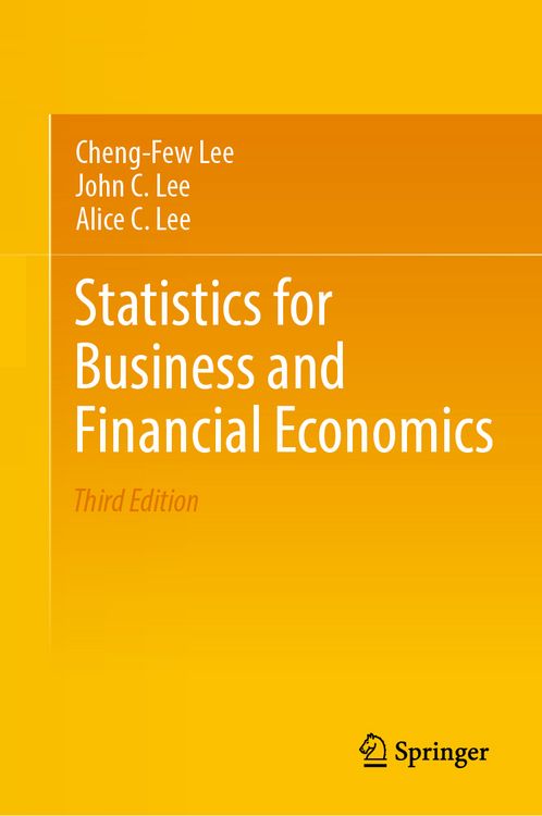 Produktbild: Statistics for Business and Financial Economics