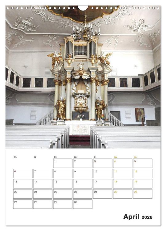 Produktbild: Orgeln zum Verlieben! (Wandkalender 2026 DIN A3 hoch), CALVENDO Monatskalender
