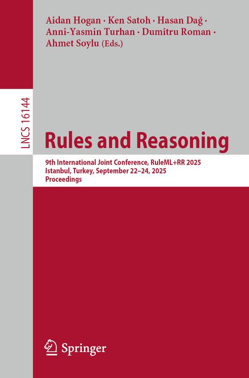 Produktbild: Rules and Reasoning