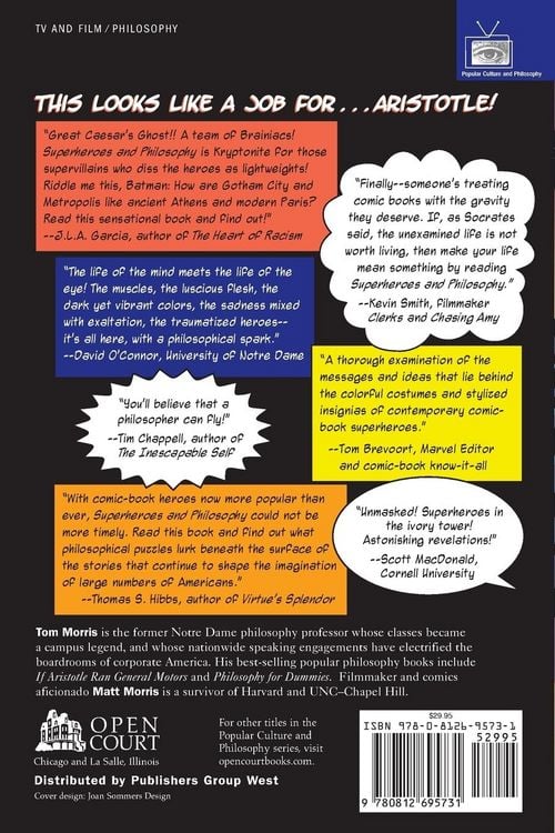 Produktbild: Superheroes and Philosophy