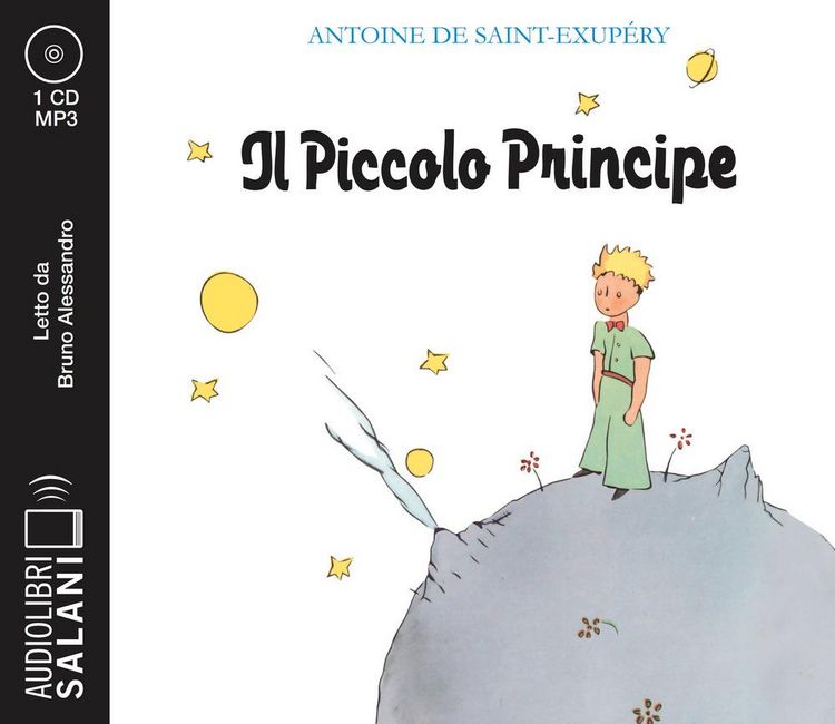 Produktbild: Il Piccolo Principe letto da Bruno Alessandro. Audiolibro. CD Audio formato MP3