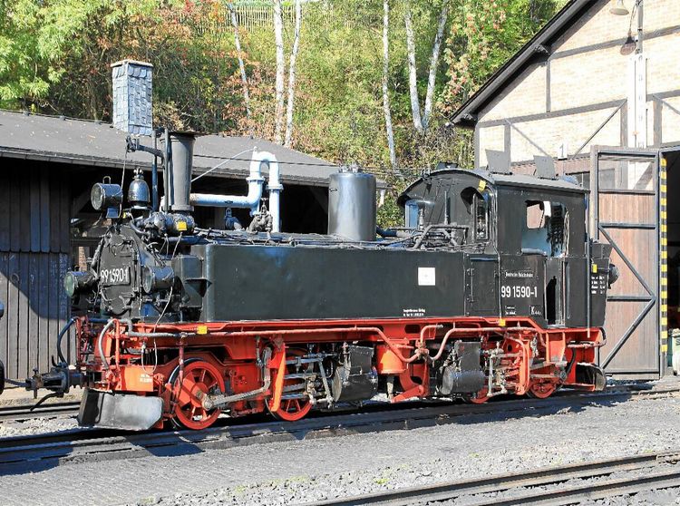 Produktbild: S&auml;chsische IV K auf der Pre&szlig;nitztalbahn (Puzzle)
