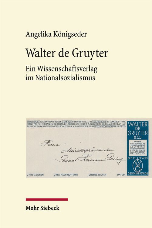 Produktbild: Walter de Gruyter