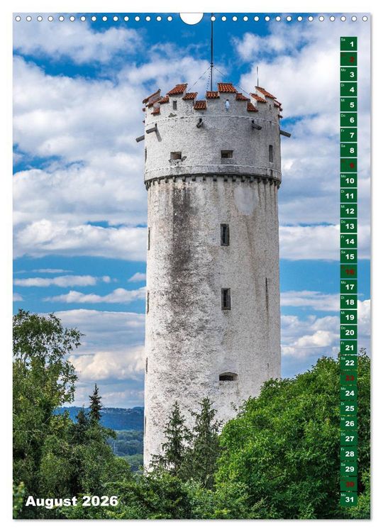 Produktbild: Ravensburg, Stadt der T&uuml;rme (Wandkalender 2026 DIN A3 hoch), CALVENDO Monatskalender