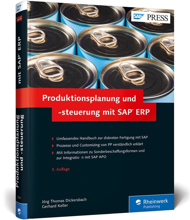 Produktbild: Produktionsplanung und -steuerung mit SAP ERP