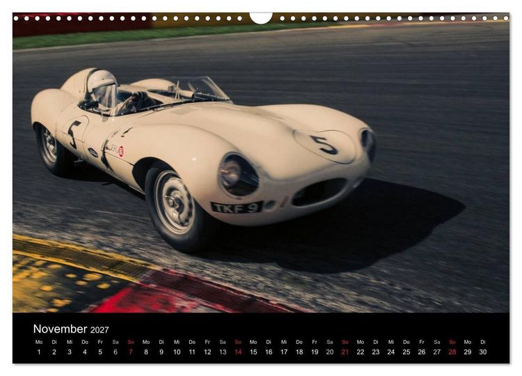Produktbild: Vintage Racing, historischer Motorsport (Wandkalender 2027 DIN A3 quer), CALVENDO Monatskalender