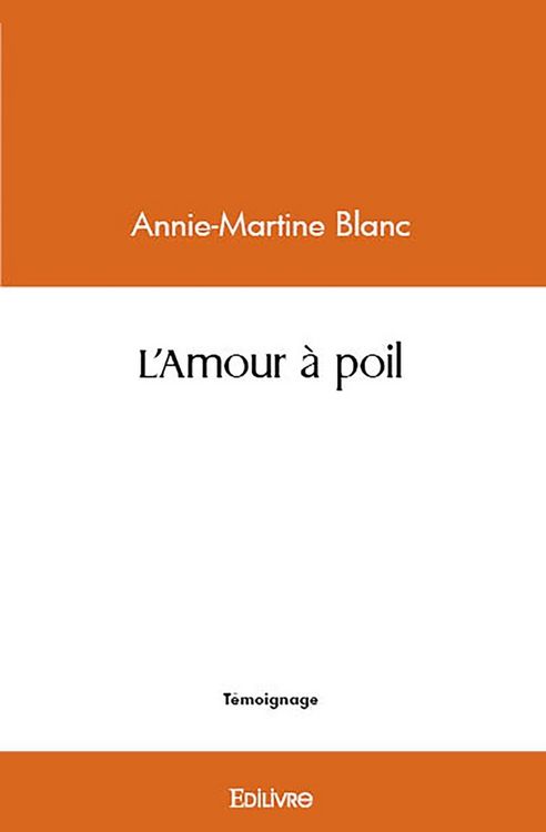 Produktbild: L'Amour &agrave; poil
