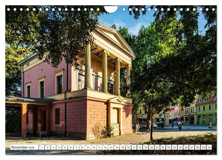 Produktbild: Kulturstadt Weimar - Stadt der Klassiker (Wandkalender 2026 DIN A4 quer), CALVENDO Monatskalender