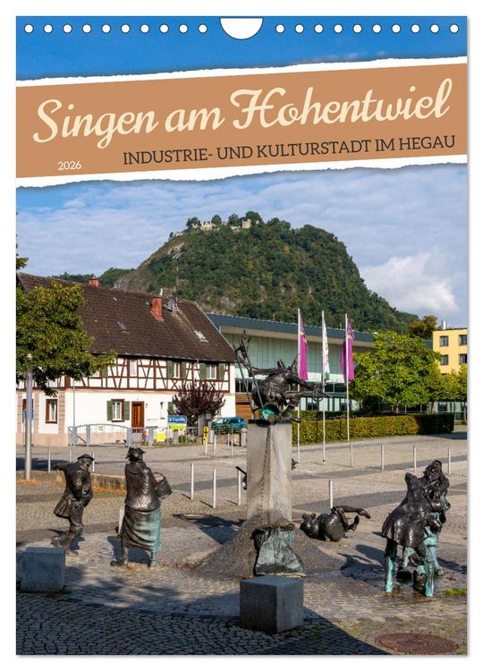 Produktbild: Singen am Hohentwiel (Wandkalender 2026 DIN A4 hoch), CALVENDO Monatskalender