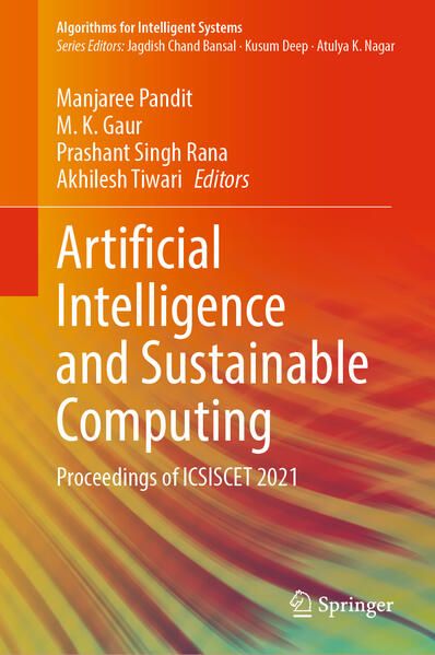 Produktbild: Artificial Intelligence and Sustainable Computing