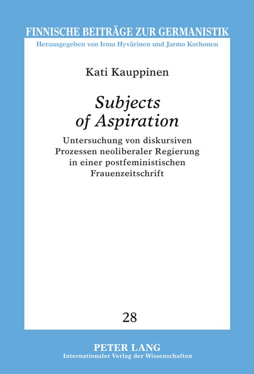 Produktbild: &laquo;Subjects of Aspiration&raquo;