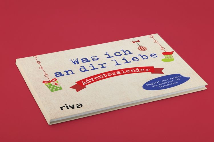 Produktbild: Was ich an dir liebe &ndash; Adventskalender. Hardcover-Ausgabe