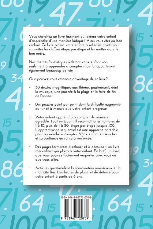 Produktbild: Point par point pour enfants &agrave; partir de 6 ans - Chiffres de 1 &agrave; 100