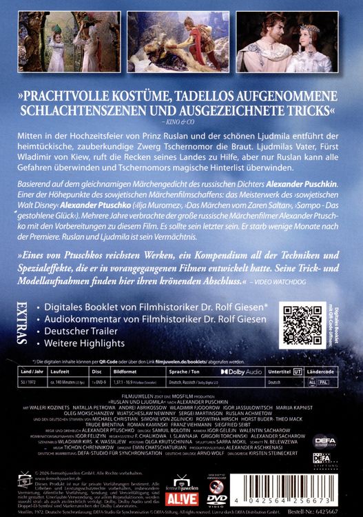 Produktbild: Ruslan und Ljudmila (DEFA Filmjuwelen)